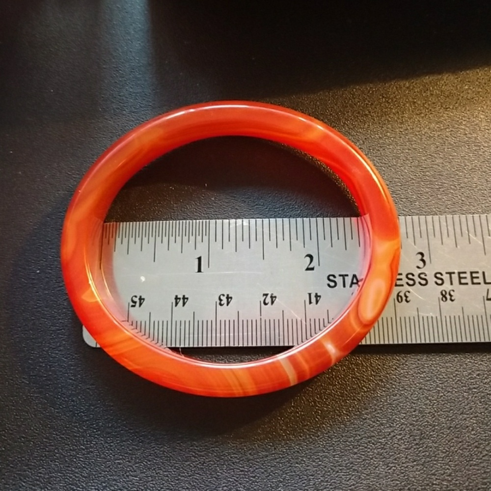 Carnelian Bangle - Picture 7 of 8